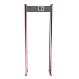 Portique 6 zones de détection 100 niveaux de sensibilité Écran LCD 3,5″