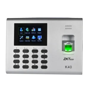 Pointeuse biométrique avec contrôle d’accès par empreinte digitale K40