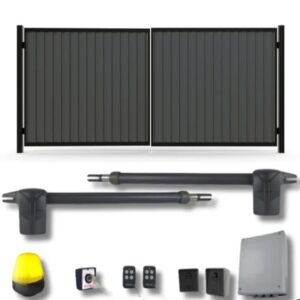 Kit motorisation automatisme de portail à deux battants Proteco Aster