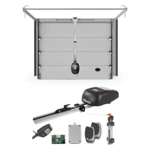 Kit motorisation automatisme de porte sectionnelle Globmatic